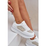 PS1 Women's Patterned Sneakers White Fenarra | Shoptok.si