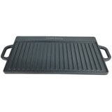 Grill King cast iron bbq dvostranska žar plošča z integriranimi ročaji, 50x23 cm, (21567573) | Shoptok.si