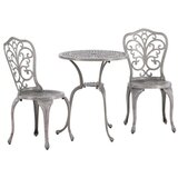 Venture Home Nandin balkonski set, srebrni | shoptok.hr