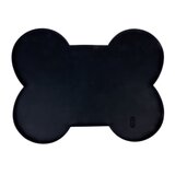 TIAKI crni podložak za zdjelice Bone - D 51 x Š 38 x V 1 cm | shoptok.hr