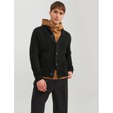 Jack & Jones Pletena jopica 12236318 Črna Regular Fit | Shoptok.si