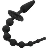 EasyToys - 2v1 analni čep (črn) | Shoptok.si