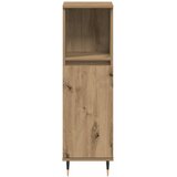  Kupaonski ormarić boja hrasta 30x30x100 cm konstruirano drvo | Eponuda.com