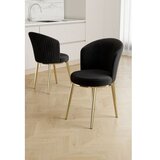 Hanah home Set stolica, 6 dijelova, crna Slike