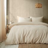 Pineapple Elephant Bež posteljina za krevet za jednu osobu 135x200 cm Muscat Waffle – | shoptok.hr