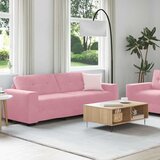 SOFA 2 kom. Ružičasta Baršun | shoptok.hr