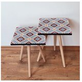 Hanah home sklapajući Stočić 2 Komada 2SHP36 - Navy Plavo Cene