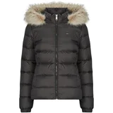 TJW BASIC HOODED DOWN JACKET Crna