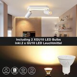 MYCUL LED stropni reflektor z 2 žarnicama GU10 3000 K | Shoptok.si