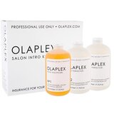 Olaplex Bond Multiplier No. 1 Salon Intro Kit darilni set Bond Multiplier No. 1 525 ml + Bond Perfector No. 2 2 x 525 ml + razpršilec Dosing Dispenser 1 ks za ženske Cene