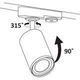 SPOT lampa za šinski sistem PARIS 3xGU10/10W/230V + 1 m šinski sistem | Eponuda.com