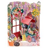 Santoro Swing - Čestitka 3D - Swing, Florist and Flower Cart | Eponuda.com