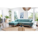 Miuform Turkizna raztegljiva kotna sedežna garnitura (s kotom po izbiri) Dazzling Daisy – | Shoptok.si