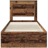  Krevetna konstrukcija Staro drvo 90 x 190 cm Konstruirano drvo | Shoptok.si