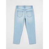 Sinsay Pamučne mom fit comfort traperice s ispranim efektom | shoptok.hr