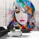  Tapeta - Wooden Portrait 100x70 Cijene
