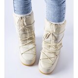 Gemre Beige lightweight insulated snow boots Everett | shoptok.hr