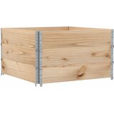  Vrtna sadilica 100x100 cm od masivne borovine | shoptok.hr