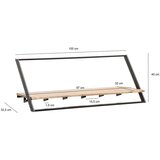 MID.YOU STENSKO OGLEDALO, 75/75/3 cm steklo | Shoptok.si