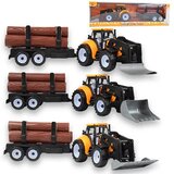 Magic Toys Engineering Truck: Traktor sa trupcima u raznim verzijama 43 cm | shoptok.hr