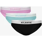 Atlantic Bikini 3Pack Women's Panties - purple/green/black