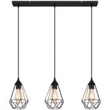 Globo 15745-3H - Viseći luster na sajli ZACHARY 3xE27/60W/230V | Eponuda.com