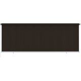  Vanjska roleta za zamračivanje 400 x 140 cm smeđa HDPE | shoptok.hr
