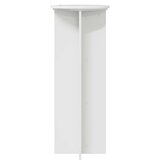  Stalak za biljke 2 pcs Bijela visokog sjaja Ø40 x 100 cm | shoptok.hr