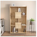 Woody Fashion hanah home polica za knjige pana