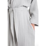 Foutastic bademantil muslin, sivi | ePonuda.com