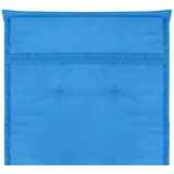  Jastuci za vrtne stolice 2 kom plavi 120 x 50 x 3 cm od tkanine | shoptok.hr