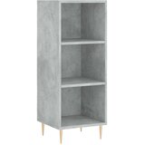 vidaXL Visoka komoda siva betona 34 5x34x180 cm od konstruiranog drva | shoptok.hr