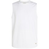 Calvin Klein Jeans Majice brez rokavov WOVEN LABEL TANK J30J327283 Bela u