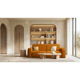 Livetastic ZOFA S POSTELJNO FUNKCIJO, oranžna tekstil | Shoptok.si