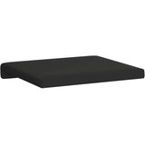  Jastučić za klupu 2 kom. Teksturirani baršun Crna Dubina 35 cm - Crna 2 | shoptok.hr