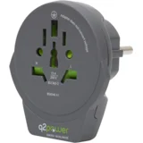 Adapter, putni, univerzalni sa USB-om - World to Europe USB