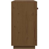  Komoda smeđa boja meda 100 x 40 x 75 cm od masivne borovine | shoptok.hr