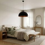 Brilagi LED luster na sajli METALO 1xE27/40W/230V prečnik 40 cm crna/bakarna | Eponuda.com