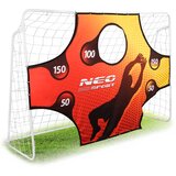 Neo-Sport Large Football Goal with Target Mat - 245 x 155 x 80 cm, (21740551) Cene