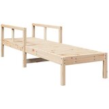  Ležaljka za sunčanje 199,5 x 62 x 55 cm od masivne borovine | shoptok.hr