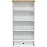 Cd ormar Bijelo 52 x 17.5 x 103 cm Čvrsto borovo drvo | Eponuda.com
