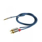 A49-4M Audio kabl, 4 m, plavi