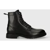 Gant Usnjeni čevlji Millbro moški, črna barva, 27641414.G00