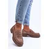 Laura Messi Women's Suede Half-Boots with Dark Beige Ornament Rosefalls | Shoptok.si