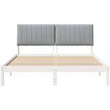  Krevetna konstrukcija Bijelo 160 x 200 cm Čvrsto borovo drvo | Eponuda.com