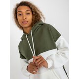 RUE PARIS Sweatshirt-AP-BL-AP-3001.98P-khaki | Shoptok.si