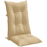  Jastuci za stolice 2 kom prošarano bež 120x50x7 cm od tkanine | shoptok.hr