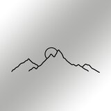  Zidna dekoracija Ayers, 100x29 cm, 1,2 mm, crna | Eponuda.ba