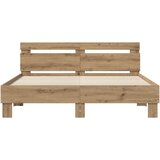  Krevetna konstrukcija Umjetnički hrast 120 x 200 cm | Eponuda.com