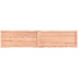 Stolna Mizna plošča svetlo rjava 180x40x4 cm obdelana trdna hrastovina, (20817913) | Shoptok.si